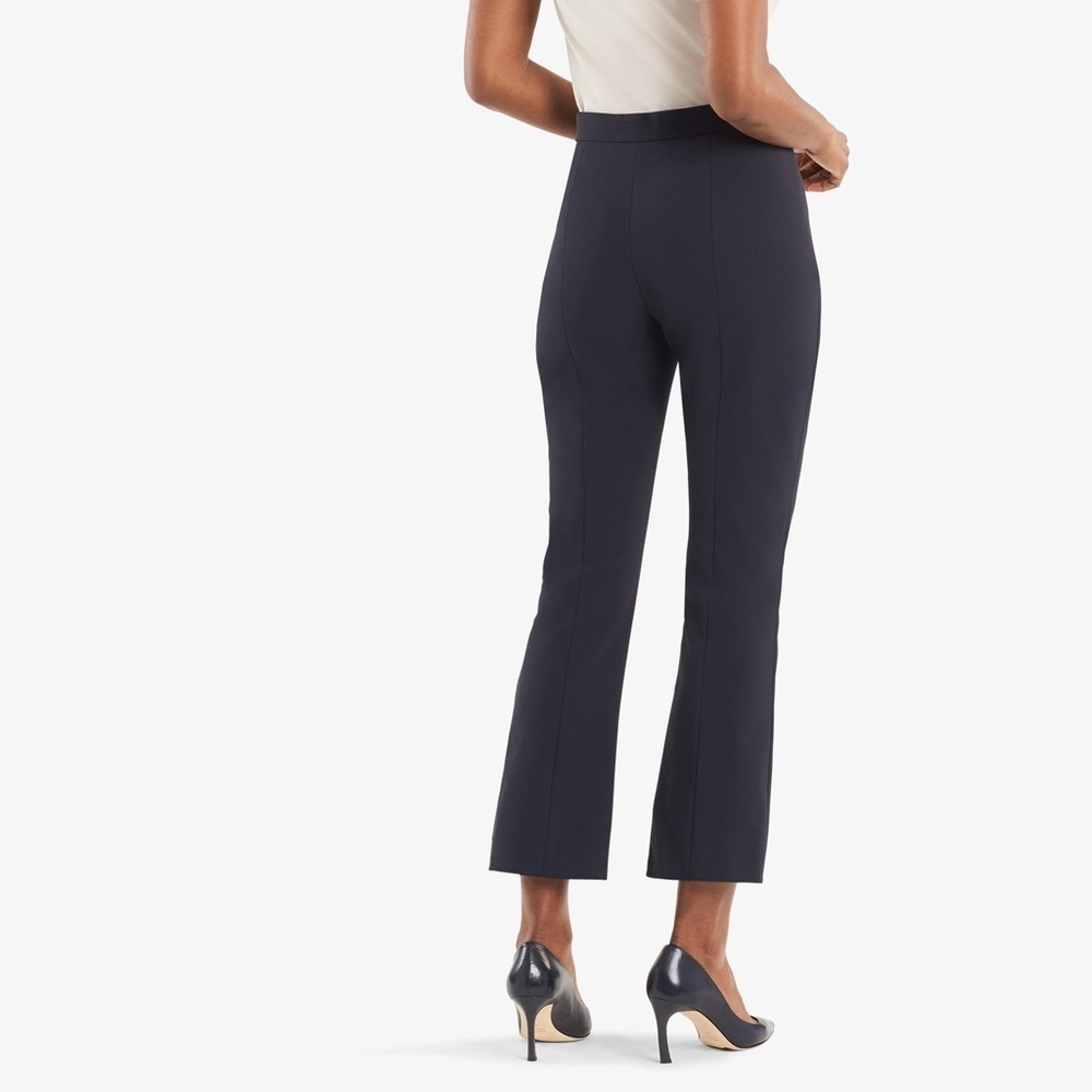 mm. lafleur the oshima cropped flared pull on pants - Picture 2 of 8